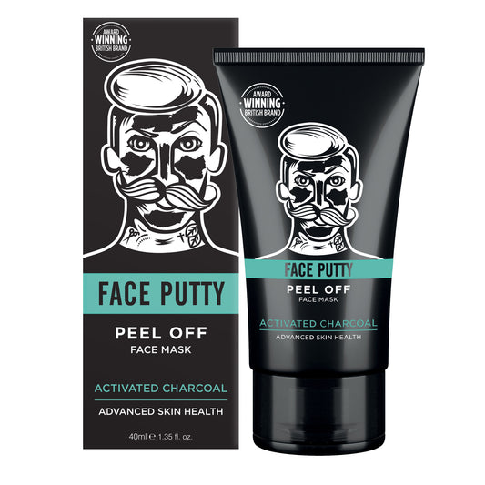 FACE PUTTY Peel-Off Mask with Activated Charcoal Tube