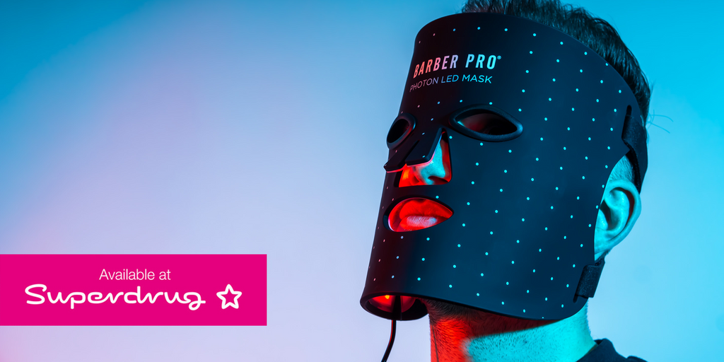 BARBER PRO's Photon LED Mask Now Available at Superdrug Online