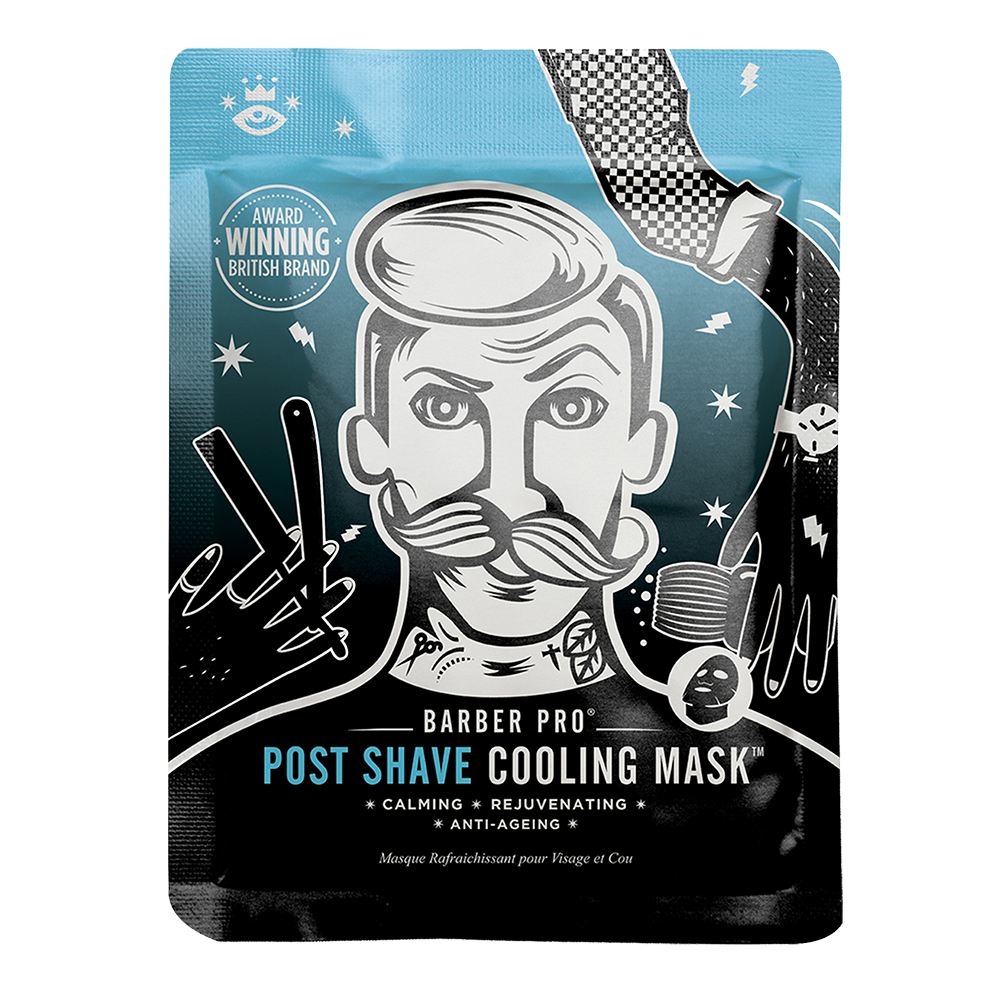 POST SHAVE COOLING MASK with Anti-Ageing Collagen